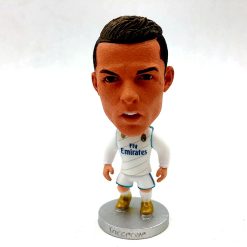 Real Madrid soccer star mini figure in white kit with gold boots, collectible football toy, Exit7 Bangladesh