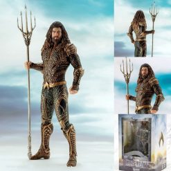 Aquaman action figure 21.5cm with trident, Justice League movie collectible toy, Exit7 Bangladesh