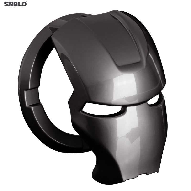 Iron Man button cover for car, PC, and bike in pearl silver and titanium black, Marvel accessory Bangladesh, Exit7