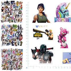 Fortnite Battle Royale 100 Piece Sticker Set – ExiT 7 Bangladesh, colorful vinyl stickers for fans