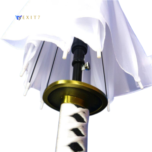 Katana Umbrella with Samurai Sword Handle – ExiT 7 Bangladesh, stylish white umbrella with katana grip