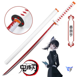 Mitsuri Kanroji Nichirin Sword Replica Katana from Demon Slayer available in Bangladesh