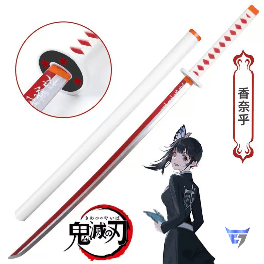 Mitsuri Kanroji Nichirin Sword Replica Katana from Demon Slayer available in Bangladesh